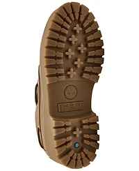 Timberland Women's Stone Street 3-Eye Leopard Print Platform Boat Shoes from Finish Line