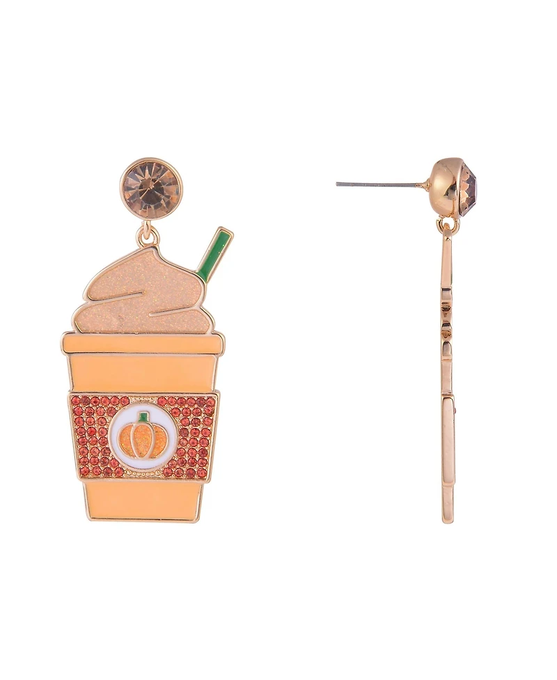 Hallmark Pumpkin Spice Latte Earrings