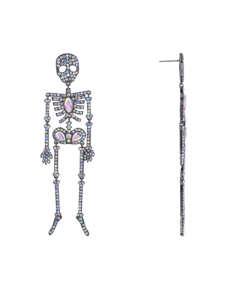 Hallmark Stone Skeleton Earrings