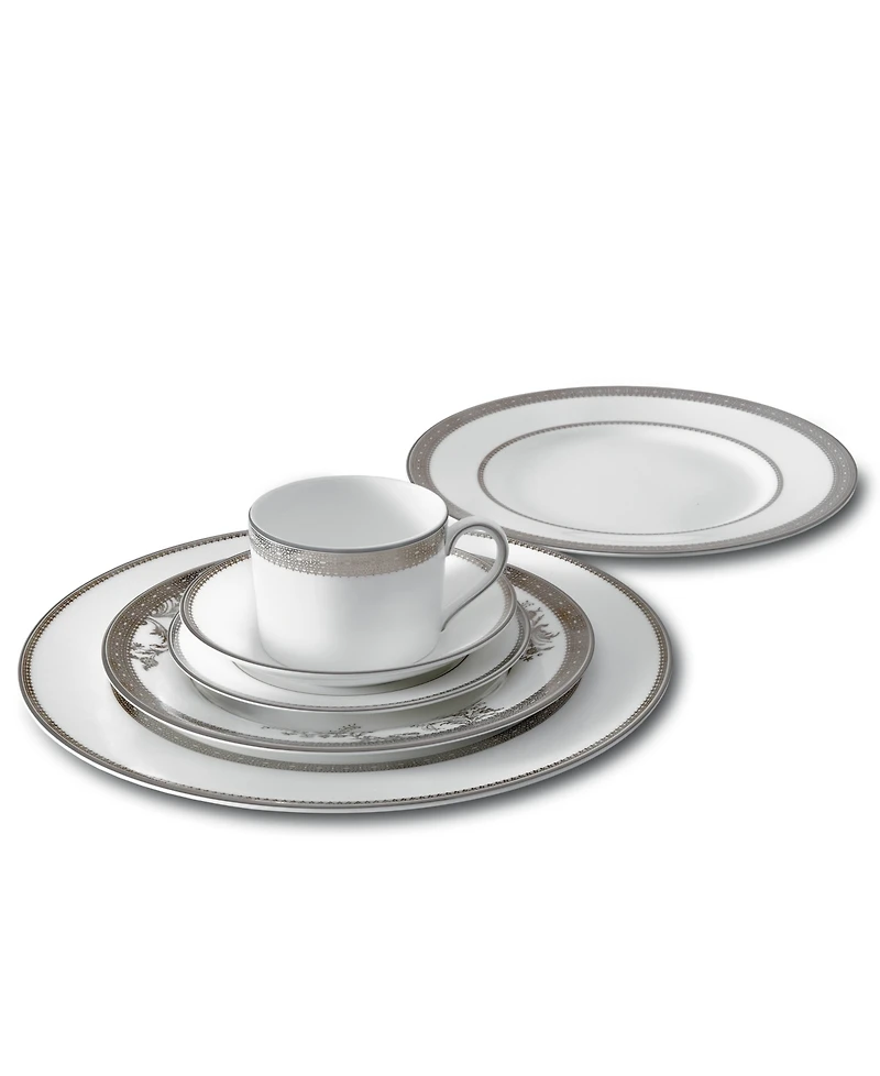 Vera Wang Wedgwood Dinnerware, Lace 5 Piece Place Setting