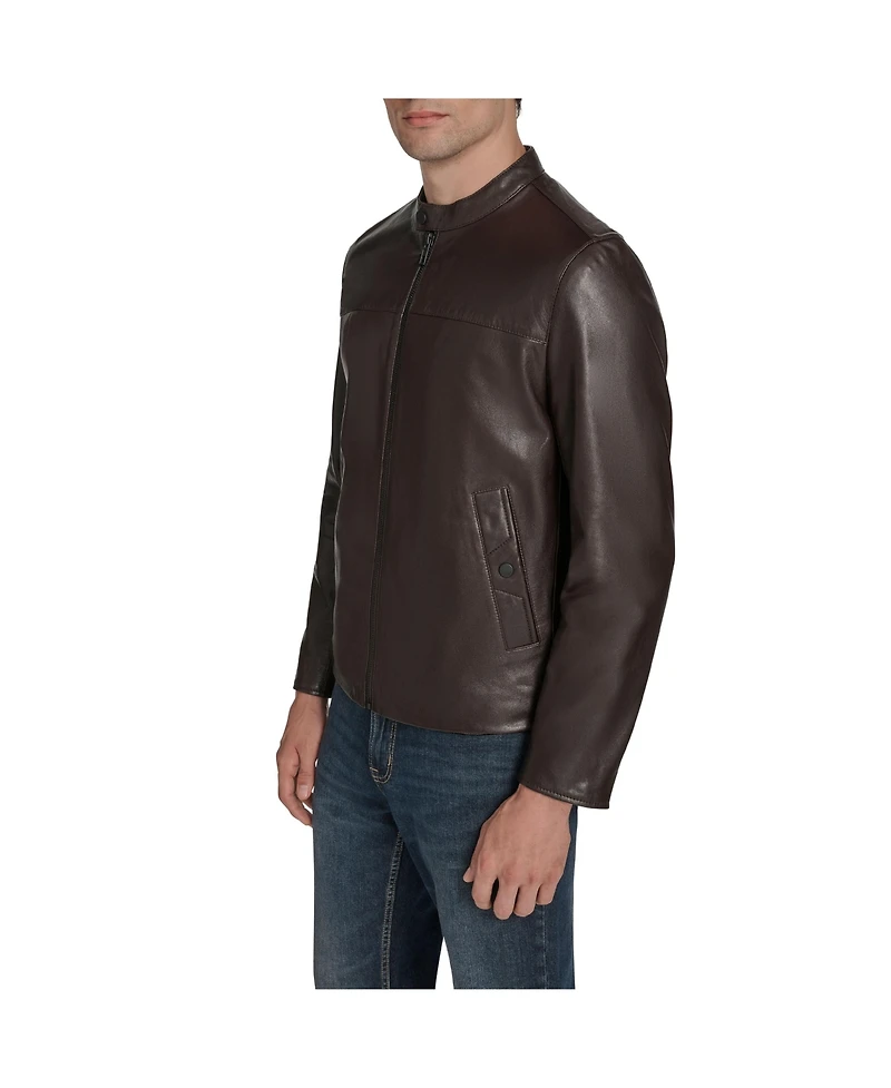 Andrew Marc Black Label Men's Macalister Leather Jacket