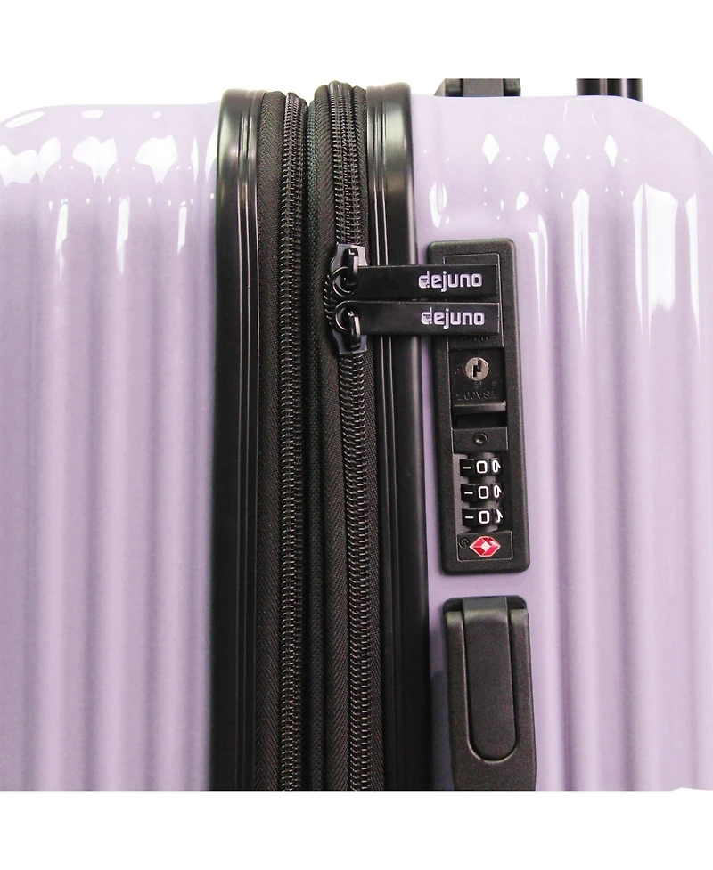 World Traveler Dejuno Tonal 20-Inch Carry-On Polycarbonate Luggage