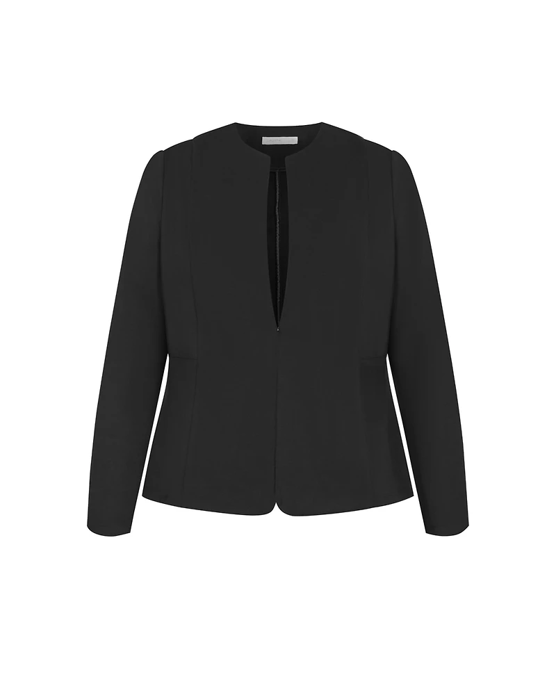 City Chic Women's Peyton Ponte Jacket