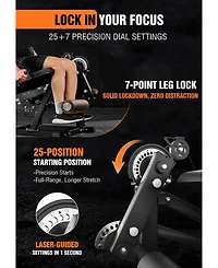 Mikolo Leg Extension & Curl Machine - Adjustable 2-in-1 Cable System for Home Gym