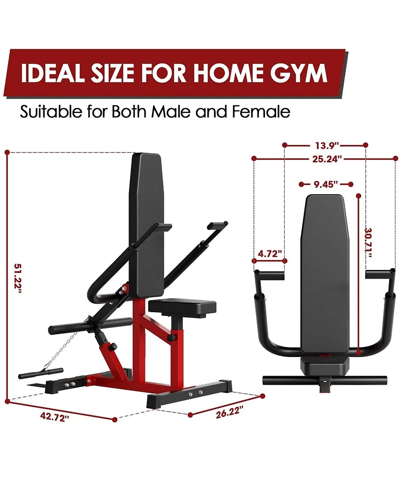 Mikolo Plate Loaded Seated Dip Machine - 400LB Tricep Press & Cable Combo for Home Gym