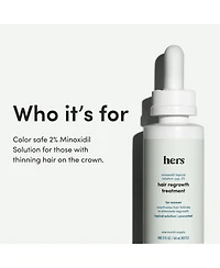 Hers Hair Regrowth Treatment Minoxidil 2% Topical Serum