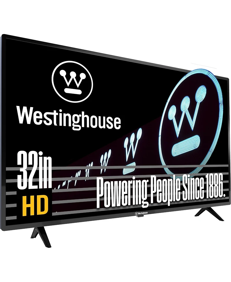 Westinghouse 32" Hd Led Non-Smart Tv – Flat Screen with Hdmi, Usb, Vga & V-Chip Parental Controls, Works with Fire Stick, Roku, Apple Tv
