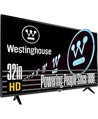 Westinghouse 32" Hd Led Non-Smart Tv – Flat Screen with Hdmi, Usb, Vga & V-Chip Parental Controls, Works with Fire Stick, Roku, Apple Tv