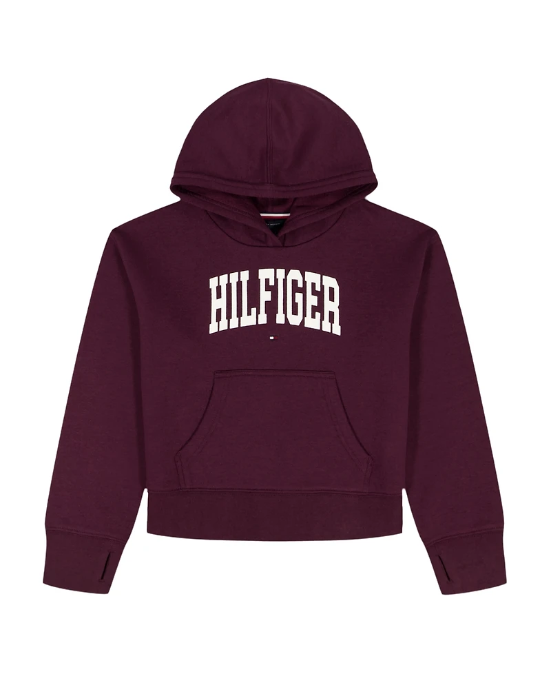 Tommy Hilfiger Girls 7-16 Popover Long-Sleeve Hoodie