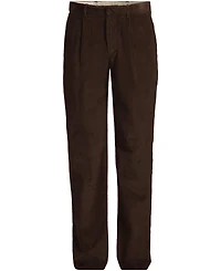 Lands' End Men's Corduroy Comfort Waist Classic Fit Pleated Front Pant