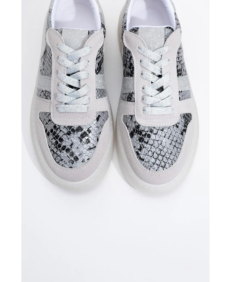 Prologue Shoes Rexie Glitter Sneakers (Women)