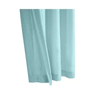 Habitat Harmony Light Filtering Providing Privacy Soft and Relaxed Feel in Room Grommet Curtain Panel 52" x 84" Sky Blue