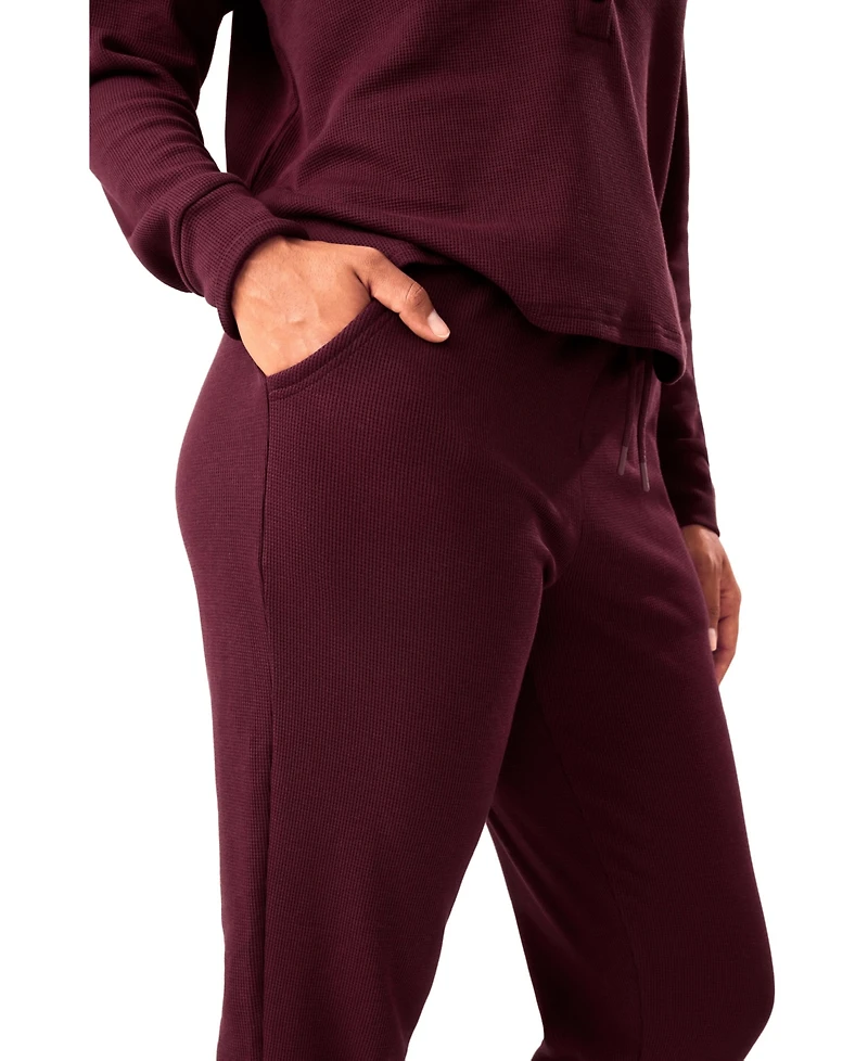 Kindred Bravely Maternity Waffle Nursing Lounge Set