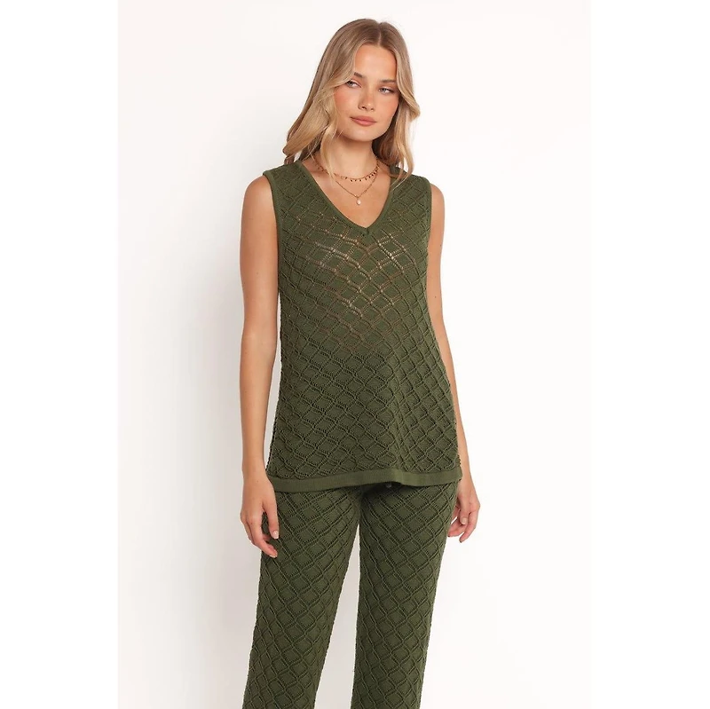 Petal and Pup Women's Sable Textured Knit Top