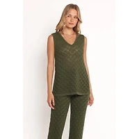 Petal and Pup Women's Sable Textured Knit Top