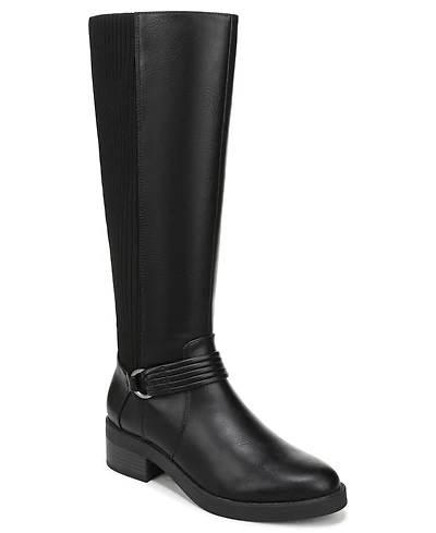 LifeStride Brighton Round Toe Wide Calf Tall Boots