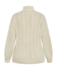 City Chic Plus Avah Sweater