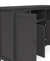 Furniture 64" Hedworth Wood Entertainment Console Drawer