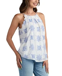 Bcx Juniors' Embroidered Sleeveless Top