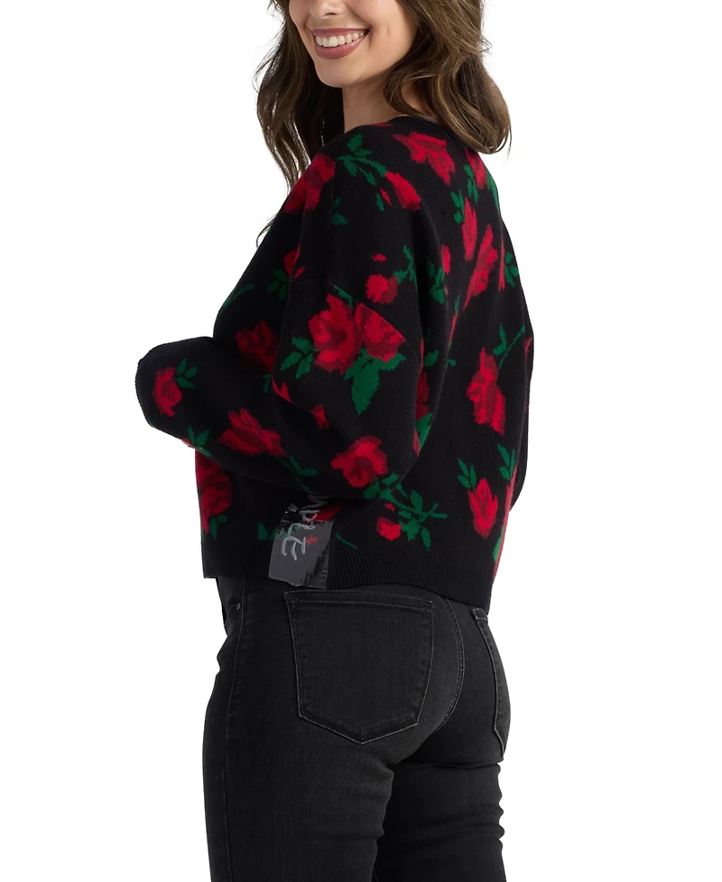 Bcx Juniors' Cropped Pull-On Sweater