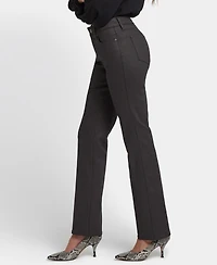 Nydj Women's Coated Marilyn Straight Jeans