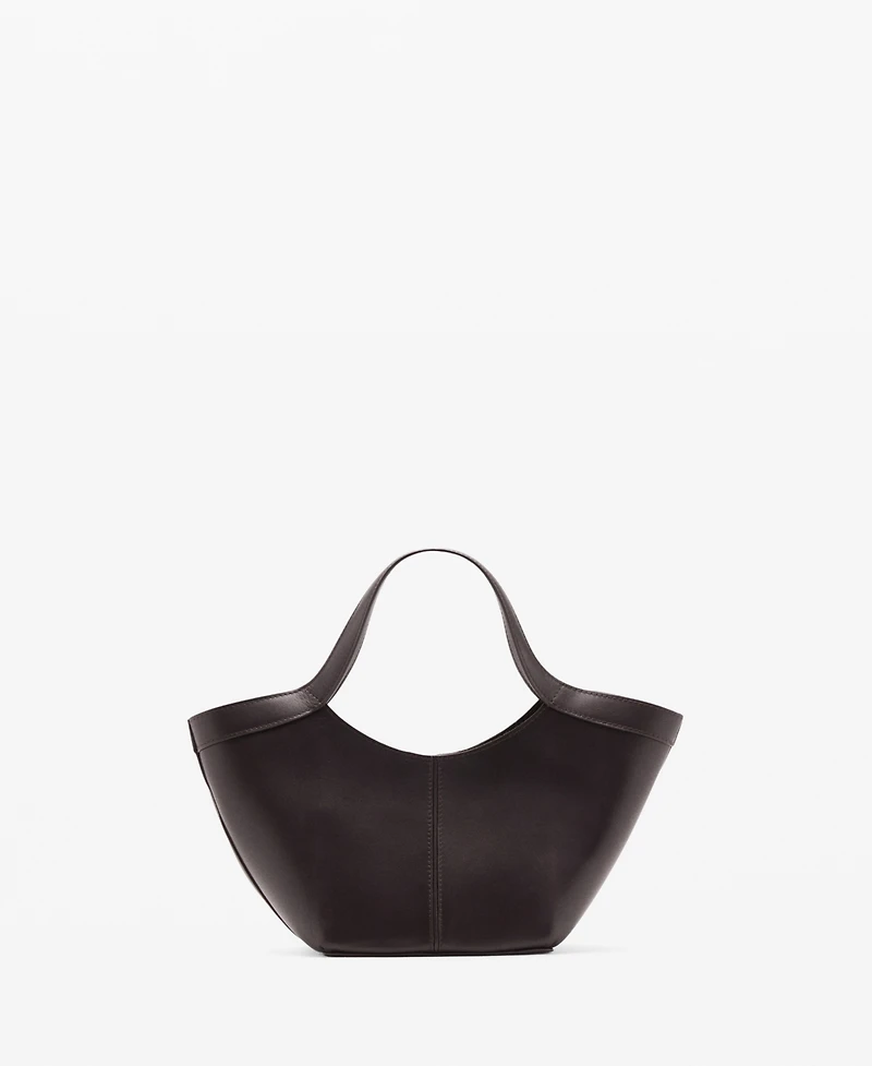 Mango Women's Leather Handbag