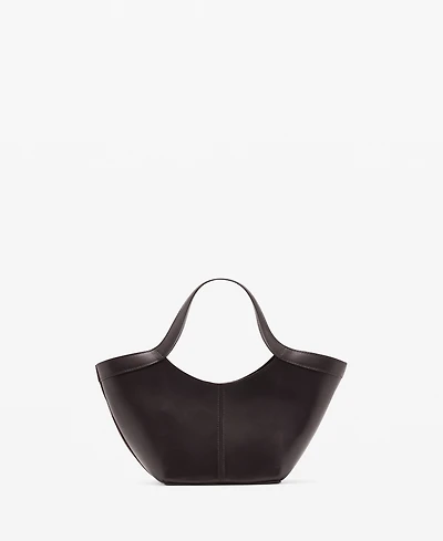 Mango Women's Leather Handbag
