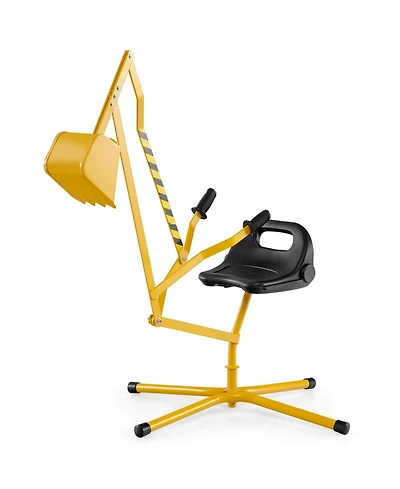 Sand Digger with 2-Handed Controls and Flexible Shovel for 3+ Years Old Kids