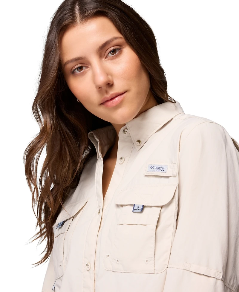 Columbia Women's Bahama Ii Roll-Up Long-Sleeve Top