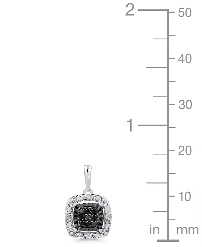 Marsala 2-Piece Diamond Earrings and Pendant Necklace Set (1/4 ct. t.w.) Sterling Silver