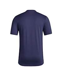 Adidas Men's Navy Georgia Tech Yellow Jackets Basketball Practice Net Arch Pregame T-Shirt