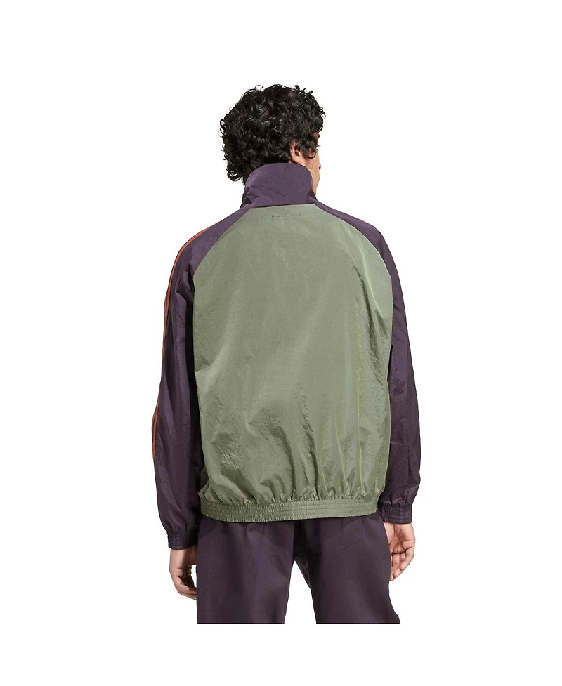 Adidas Men's Green Bayern Munich Terrace Icons Half-Zip Jacket