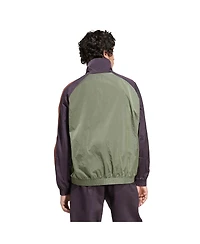 Adidas Men's Green Bayern Munich Terrace Icons Half-Zip Jacket