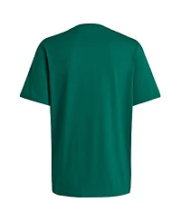 Adidas Men's Green Miami Hurricanes Locker Slogan Pre-Game T-Shirt