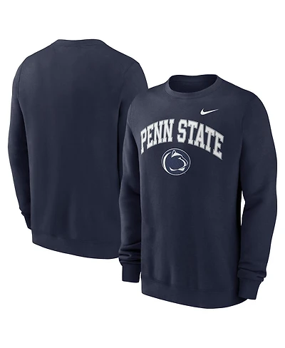Nike Men's Navy Penn State Nittany Lions Arch Pullover Sweatshirt