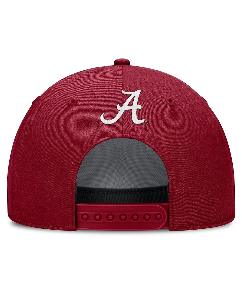 Nike Men's Crimson Alabama Crimson Tide Rise Campus Adjustable Hat