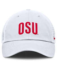 Nike Men's White Ohio State Buckeyes Club Campus Trucker Adjustable Hat