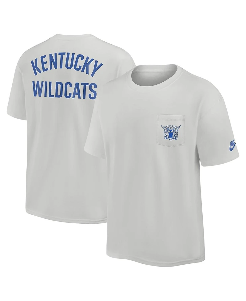 Nike Men's Gray Kentucky Wildcats Legacy 2-Hit Max90 Pocket T-Shirt