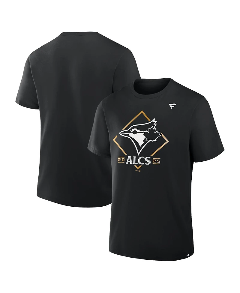 Fanatics Men's Black Toronto Blue Jays 2025 American League Division Series Champions Locker Room T-Shirt