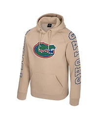 Colosseum Men's Tan Florida Gators Big Break Raglan Hoodie
