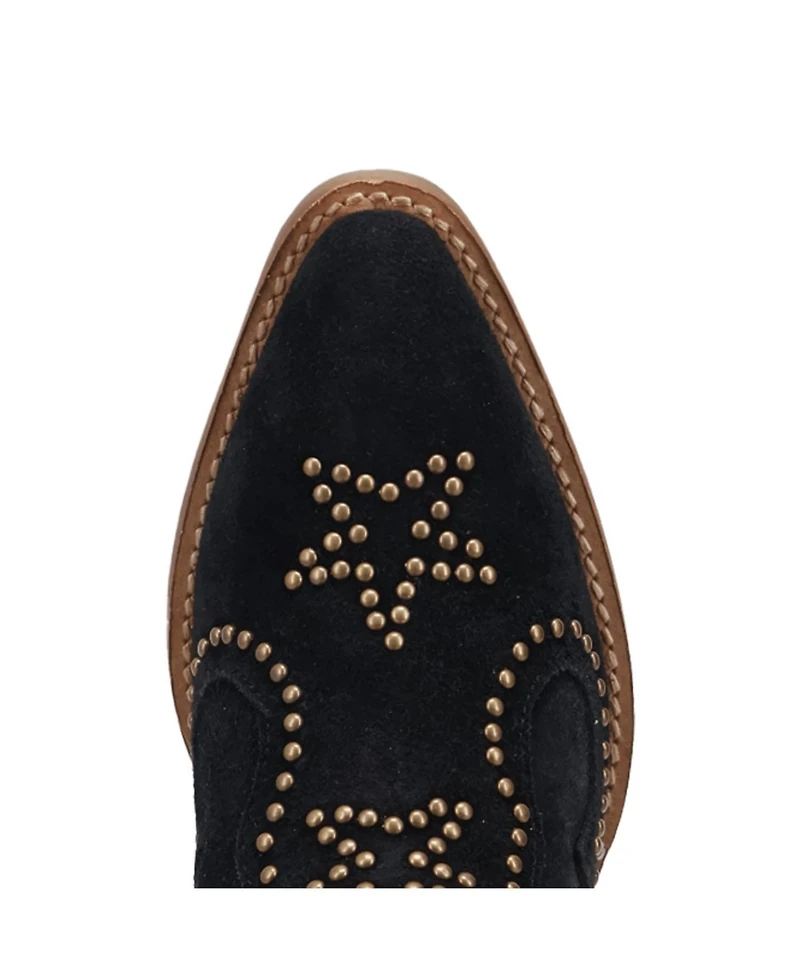 Dingo Women's Seein' Stars Suede Leather Bootie