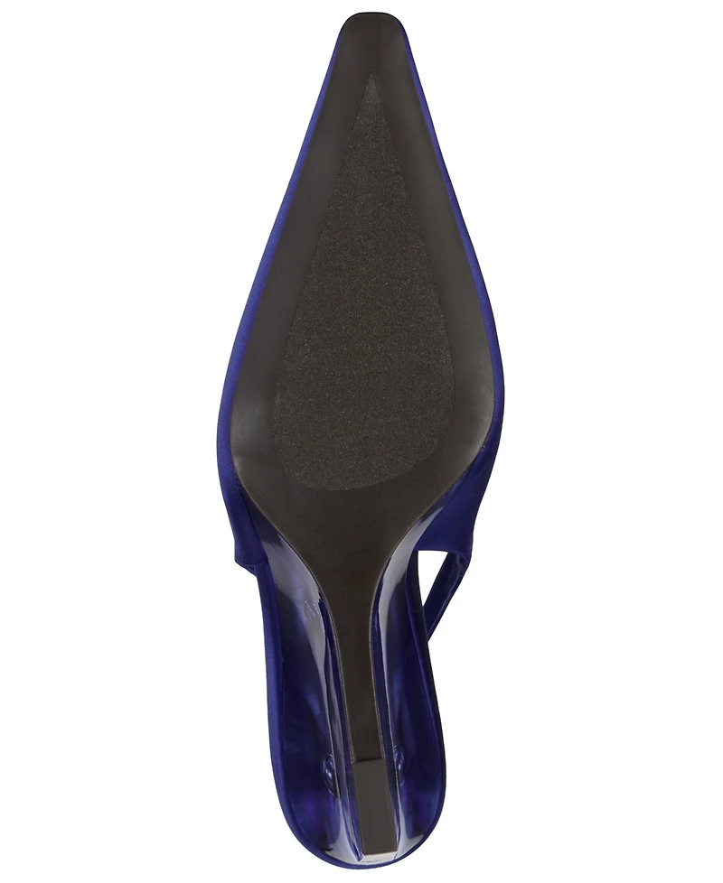 Jeffrey Campbell Women's Pay-Me Pointed-Tie Vinyl Wedge Pumps