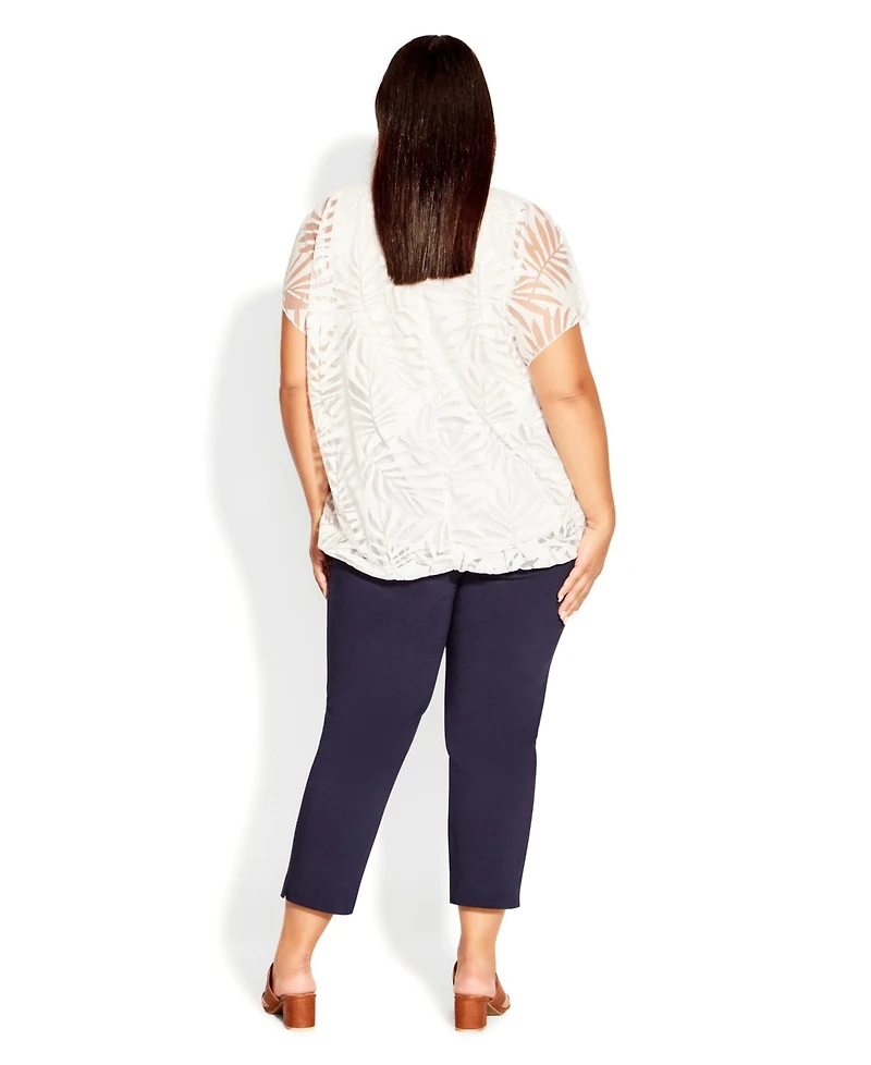Avenue Women's Elora Burnout Top