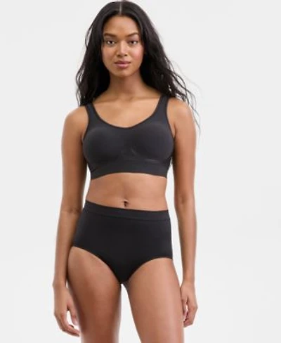 Bali Womens Comfort Revolution Comfortflex Seamless Shaping Bra One Smooth U All Over Smoothing Brief Underwear