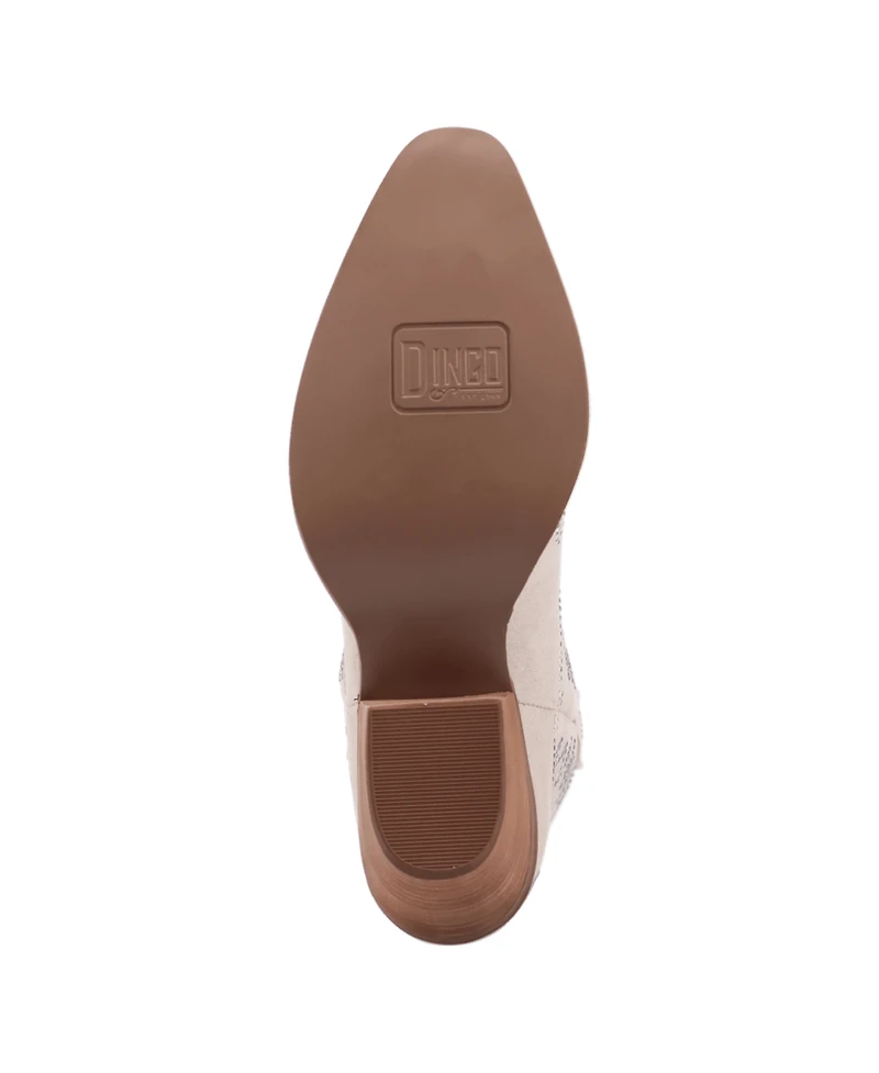 Dingo Women's Tiny Pony Suede Leather Bootie