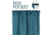 Superior Senna Textured Blackout Curtain Set of 2 Panels