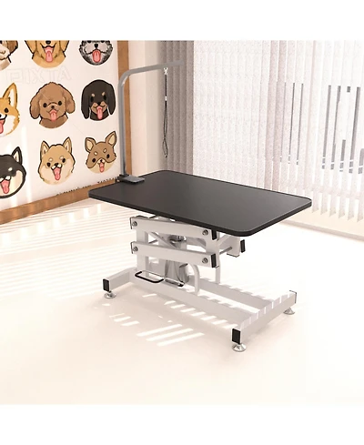 Hydraulic Dog Pet Grooming Table Heavy Duty Big Size Z-Lift Pet Grooming Table