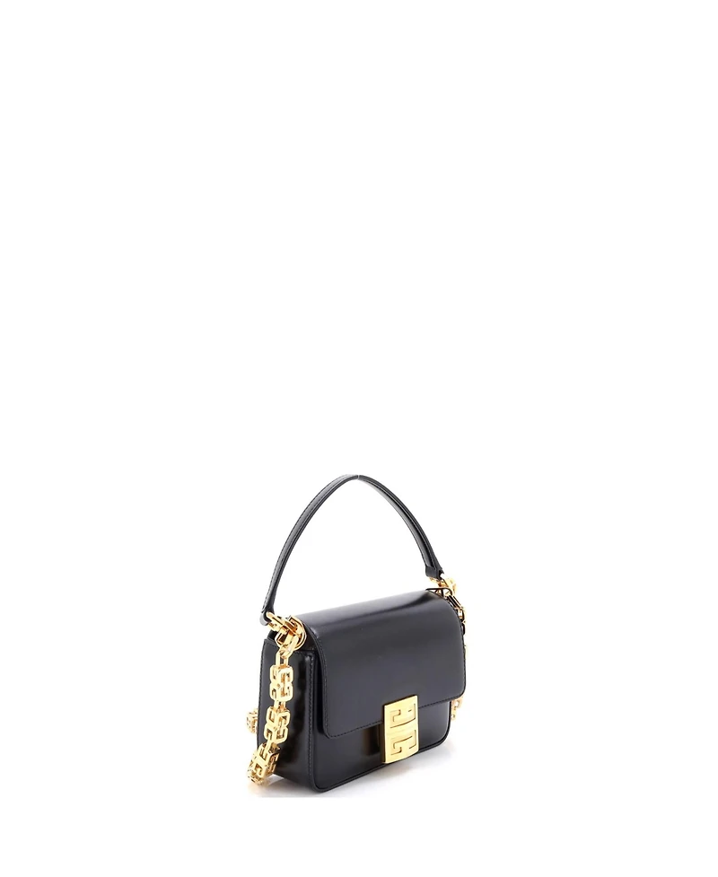 Pre-Owned Givenchy Small 4G Cube Chain Top Handle Bag Leather