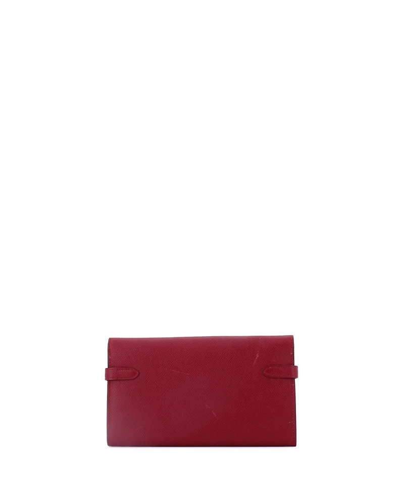 Pre-Owned Hermes Long Kelly Wallet Epsom