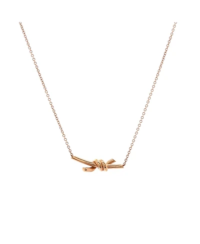 Pre-Owned Tiffany & Co. Knot Pendant Necklace